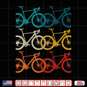 Design Vintage Bike Cycling Road Bike Racing Bicycle Cyclist Gift Shirt