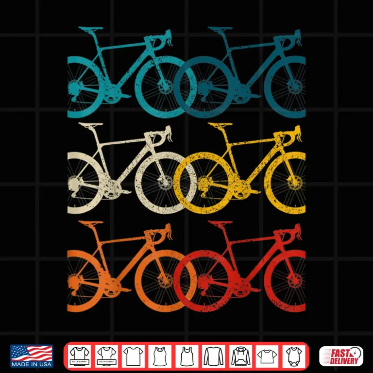 Design Vintage Bike Cycling Road Bike Racing Bicycle Cyclist Gift Shirt