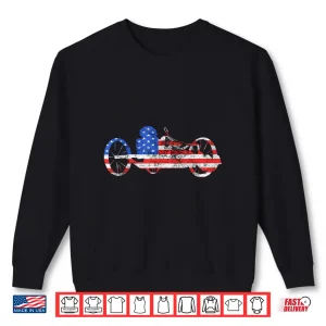 Sweatshirt American Recumbent Trike USA Cycling Recumbent Bike Triker Shirt