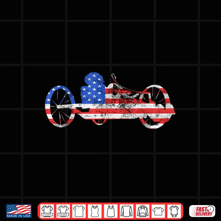 Design American Recumbent Trike USA Cycling Recumbent Bike Triker Shirt