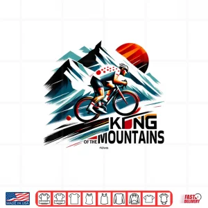 Design CYCLING KING OF THE MOUNTAINS ROAD BIKE CLIMBER Shirt