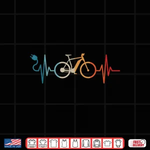 Design Cycling Electric Bicycle Cyclist E Bike Shirt