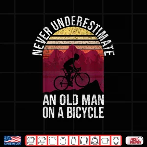 Design Cycling Funny Bike Rider Dad Bicycle Lover Father Cyclist Shirt