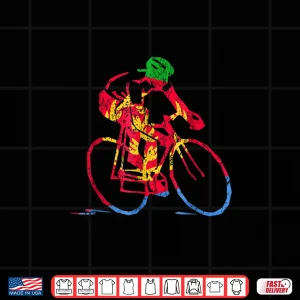 Design Eritrean Cyclist Road Racing Tour Cycling Race Gift Shirt