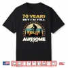 Funny Bike & Bicycle Cycle Awesome 70 Years Old Birthday Shirt