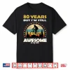 Funny Bike & Bicycle Cycle Awesome 80 Years Old Birthday Shirt