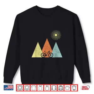 Sweatshirt Vintage Mountain Bike MTB Bicycle Cycling Cyclist Biker Gift Shirt