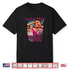 Bingo With The Diva Travel Cruise Graphic Shirt