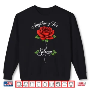 Sweatshirt Anything For Selena Rose Aesthetic Graphic Vintage Shirt