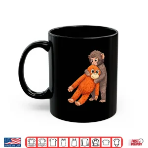 Mug Baby Monkey Punch Cute Animal Viral Internet Meme Funny Shirt