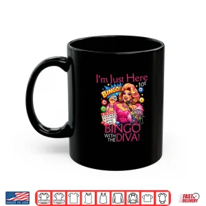 Mug Bingo With The Diva Travel Cruise Graphic Shirt