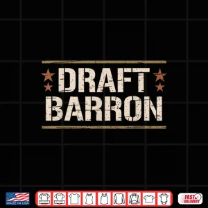 Design Draft Barron Political Movement Statement Shirt