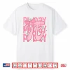 Happy Pi Day Cute Pink Pi Math Coquette Three Point One Four Shirt