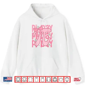 Hoodie Happy Pi Day Cute Pink Pi Math Coquette Three Point One Four Shirt