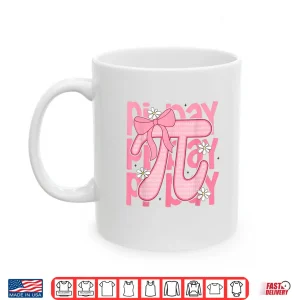 Mug Happy Pi Day Cute Pink Pi Math Coquette Three Point One Four Shirt