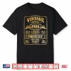 60Th Birthday Man Woman 60 Years Decoration 1966 Gift Funny Shirt
