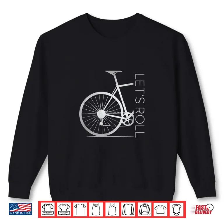 Sweatshirt Bicycle Cycling Bike Tee for Men Women Biker Cycle Tshirt Shirt