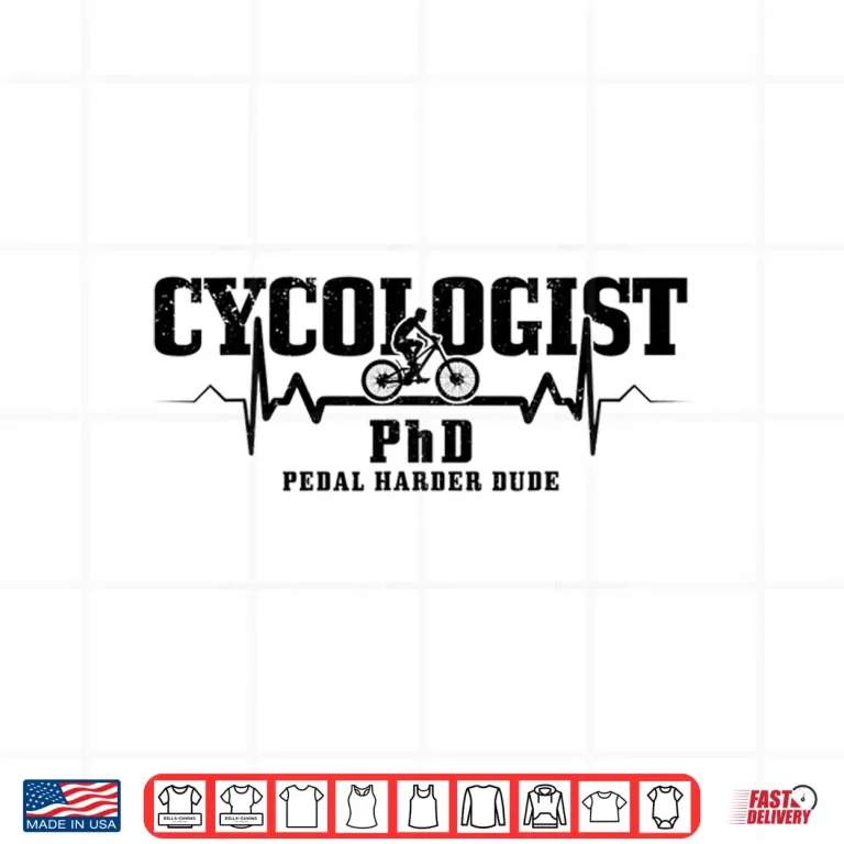 Design Cycologist Mountain Bike MTB Downhill Cycling Funny Gift Shirt