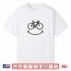 Funny Bicycle Smile Gift For Cycling Fans Road Bike Shirt