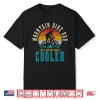 Mens Mountain Bike Dad Funny Vintage Mtb Downhill Biking Cycling Shirt