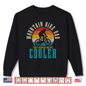 Sweatshirt Mens Mountain Bike Dad Funny Vintage MTB Downhill Biking Cycling Shirt