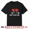 Valentines Day Ride Together Bicycle Cycling Couple Design Shirt