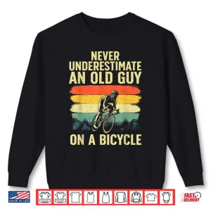 Sweatshirt Cool Cycling Art For Men Grandpa Bicycle Riding Cycle Racing Shirt