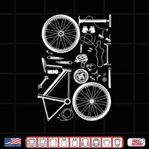 Design Bike Parts Downhill Rider Mountainbike MTB Cycling Shirt