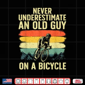 Design Cool Cycling Art For Men Grandpa Bicycle Riding Cycle Racing Shirt