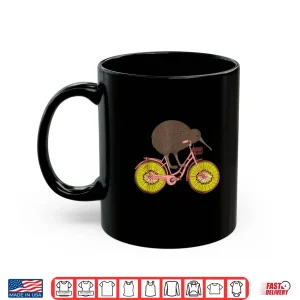 Mug Cute Animal Kiwi Cycling New Zealand Shirt