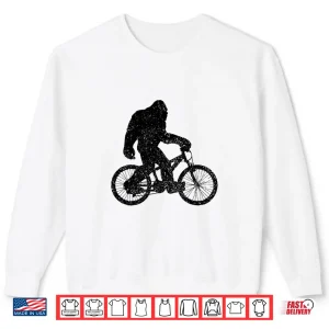 Sweatshirt Mountain Bike Bigfoot MTB Biking Cycling Funny Biker Gift Shirt
