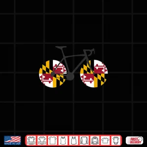 Design Maryland Flag Cycling Shirt