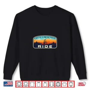 Sweatshirt Mountain Bike Biking Cycling Retro MTB Trail Enthusiast Idea Shirt