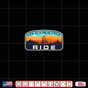 Design Mountain Bike Biking Cycling Retro MTB Trail Enthusiast Idea Shirt