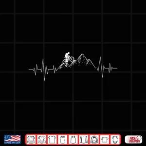 Design Mountain Biking MTB Lover Cyclist Cycling Downhill Bike Shirt