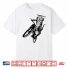 Vintage Cute Cat Bicycle Sport Bike Cycling Cyclist Biking Shirt