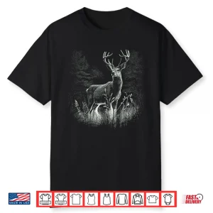 Deer Forest Nature Lover Deer Hunting Hunter Professional Shirt