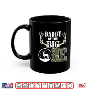 Mug Daddy Of The Big One First Birthday Deer Hunter Camouflage Shirt