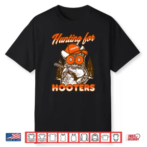 Hooters Hunting For Hooters Hootie The Owl Retro Graphic Shirt