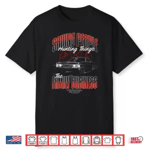 Saving People Hunting Things Supernatural Inspired Graphic Shirt