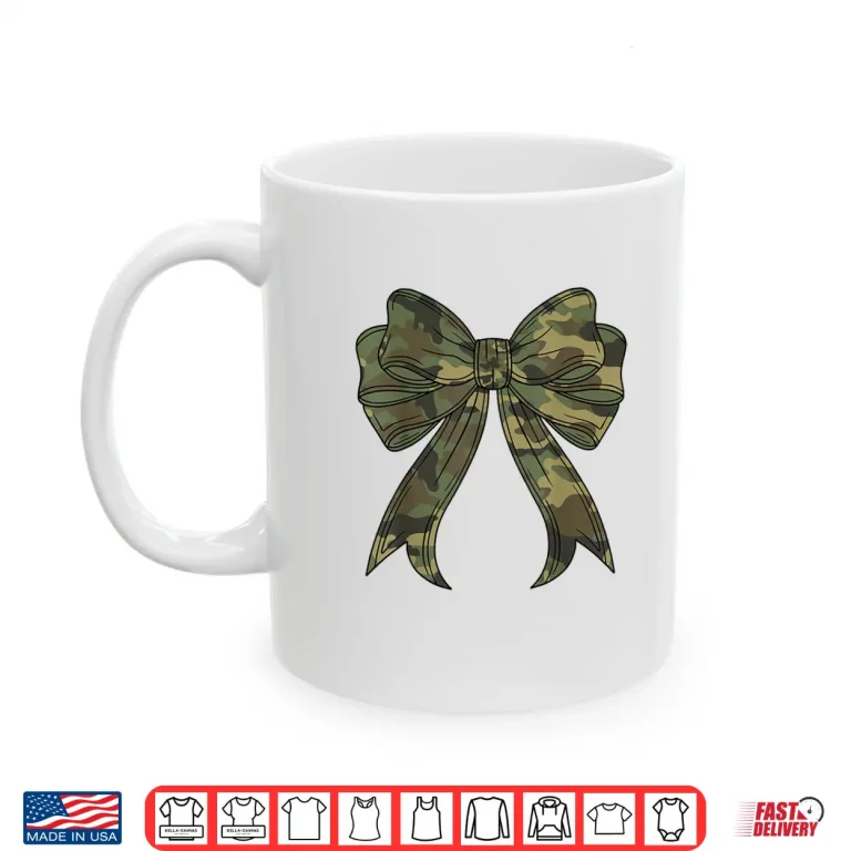 Mug Woodland Camouflage Camo Coquette Bow Hunting Professional Shirt
