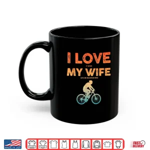 Mug Funny Mountain Bike Art For Men Dad MTB Mountain Biking Shirt