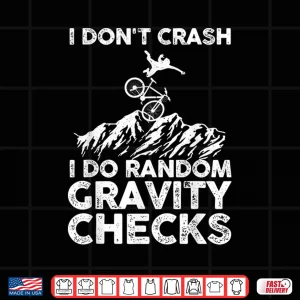 Design Funny Mountain Bike Art MTB Mountain Biking Lover Men Women Shirt