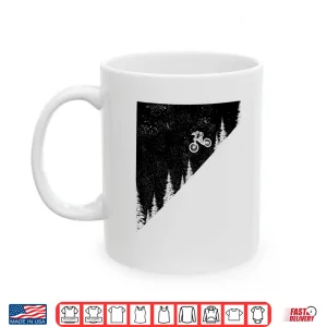 Mug Mountain Bike Downhill MTB Vintage Mountain Biker Biking Shirt