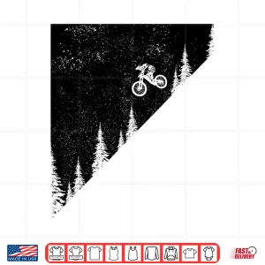 Design Mountain Bike Downhill MTB Vintage Mountain Biker Biking Shirt