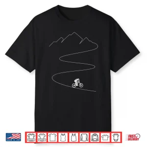 Mountain Biking Cyclist Rider Bicycle Single Track Riding Shirt