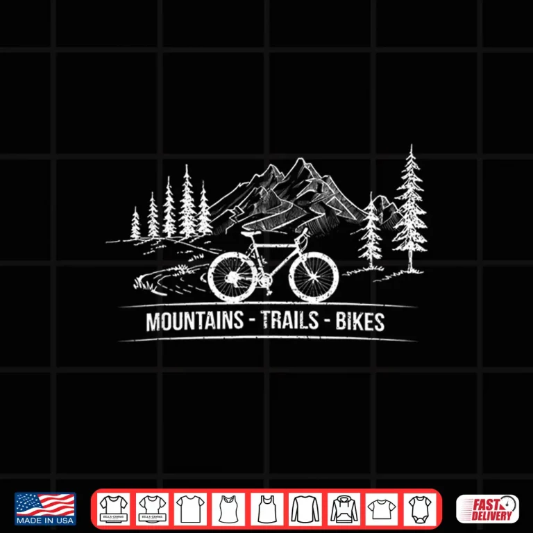 Design Mountain Trail Bikes Cyclist Bike Rider Bicycle Riding Shirt