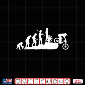 Design Evolution Downhill Mountain Bike MTB Mountain Biking T Shirt