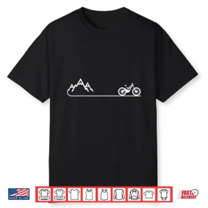 Mountain Bike Mtb Downhil Biking Bicycle Mountain Biker Gift Shirt