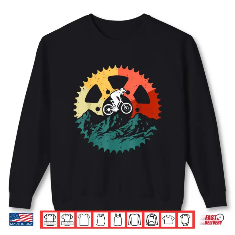 Sweatshirt Mountain Biking Art For Men Women Mountainbike Offroad MTB Shirt